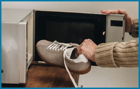 drying shoes in oven.